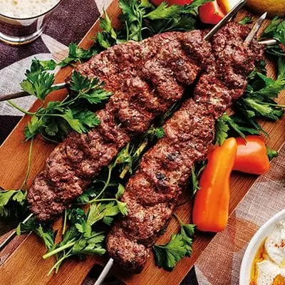 Adana Kofte with Yogurt