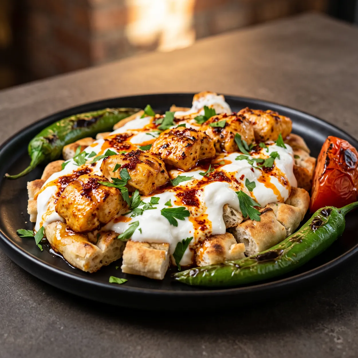 Chicken Shish with Yogurt