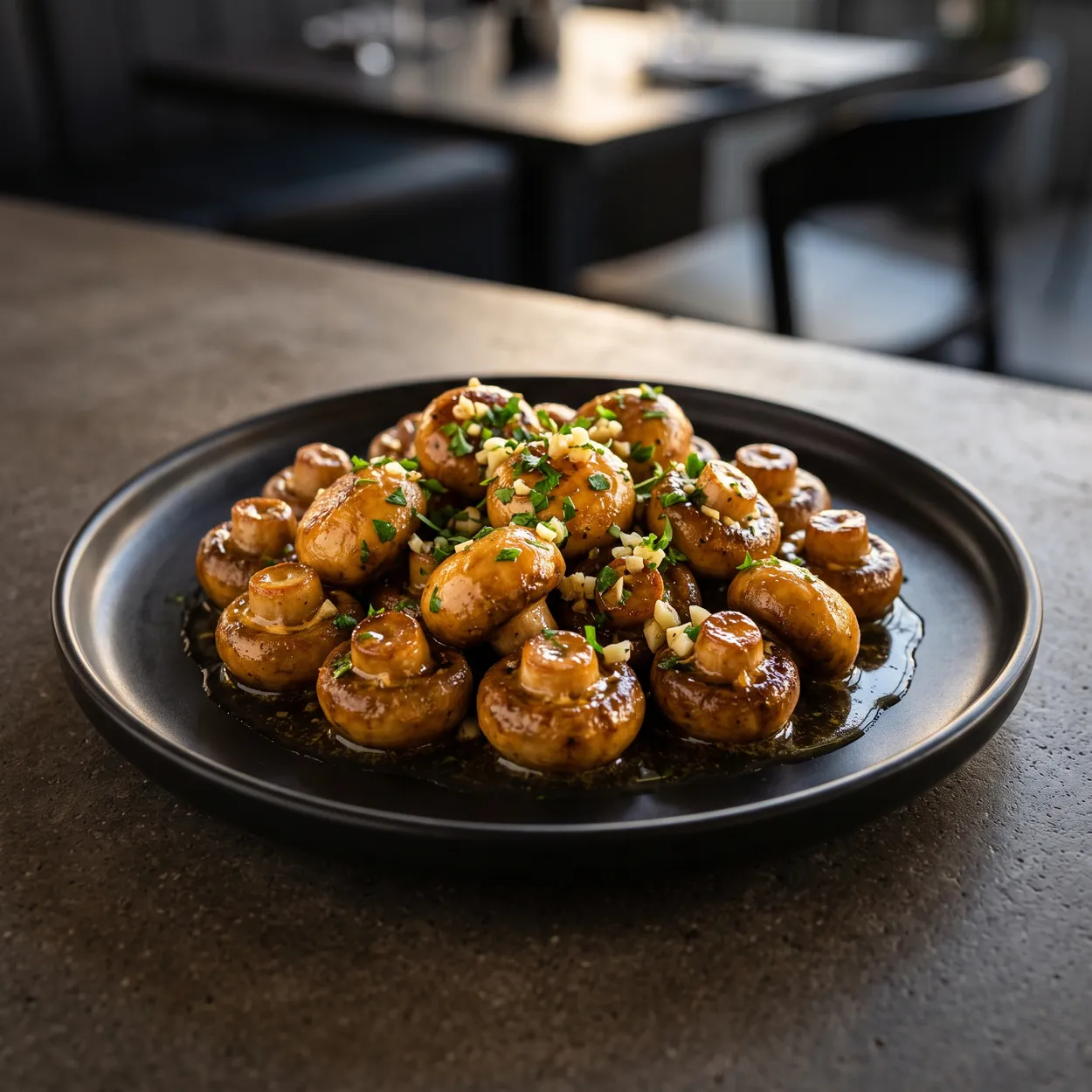 Garlic Mushrooms