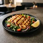 Grilled Halloumi (V)